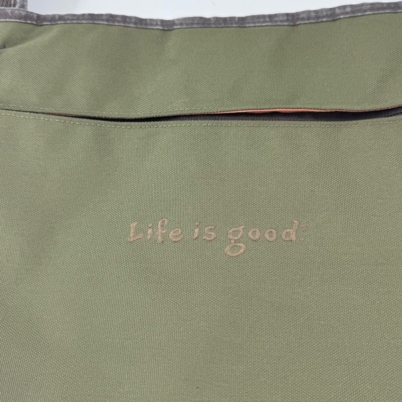 Life is Good Unisex Canvas‎ Utility Bag - Picture 6 of 9